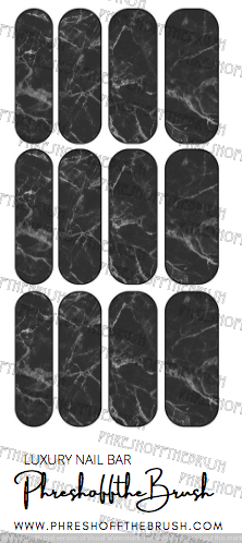 Black Marble Decal